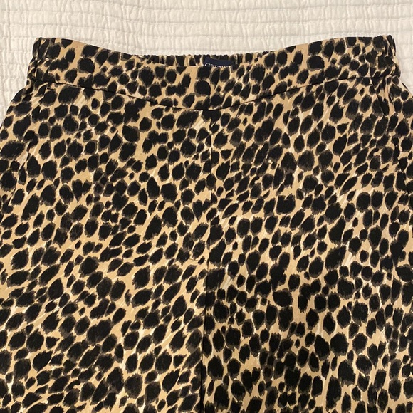 Jcrew Factory Jamie pull on pant in leopard - Picture 4 of 9